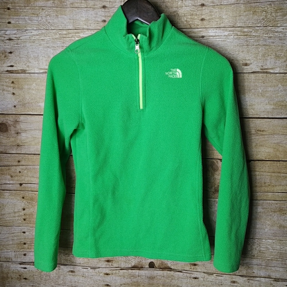The North Face Girls Quarter Zip Fleece Pullover